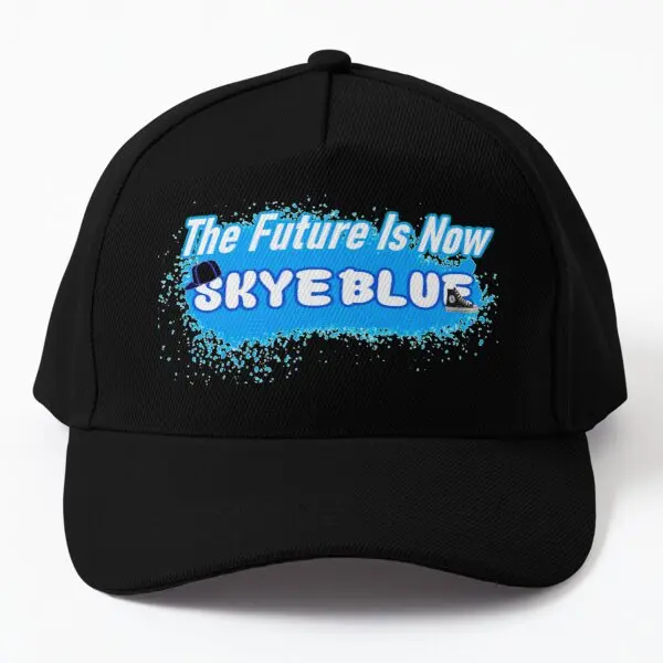 

The Future Is Now Skye Blue Baseball Cap Hat Spring Printed Czapka Black Casual Snapback Fish Sun Women Bonnet Hip Hop Mens