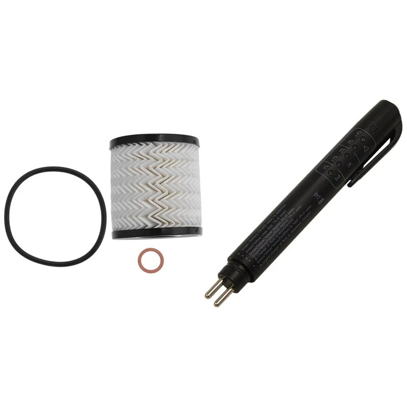 

1 Set Car Oil Filter For Bmw Mini Cooper R55 R56 R57 R58 R59 R60 R61 Engine & 1X Brake Fluid Tester Electronic Pen
