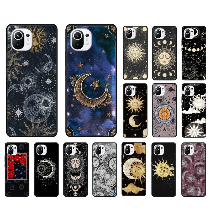 

Magic Sun Moon Witches Moon Tarot Phone Case for Xiaomi 12 Mi 10T 11T 11 Pro 10 10T 11 lite 10pro 11Ultra Poco X3 Pro Poco F3 M3