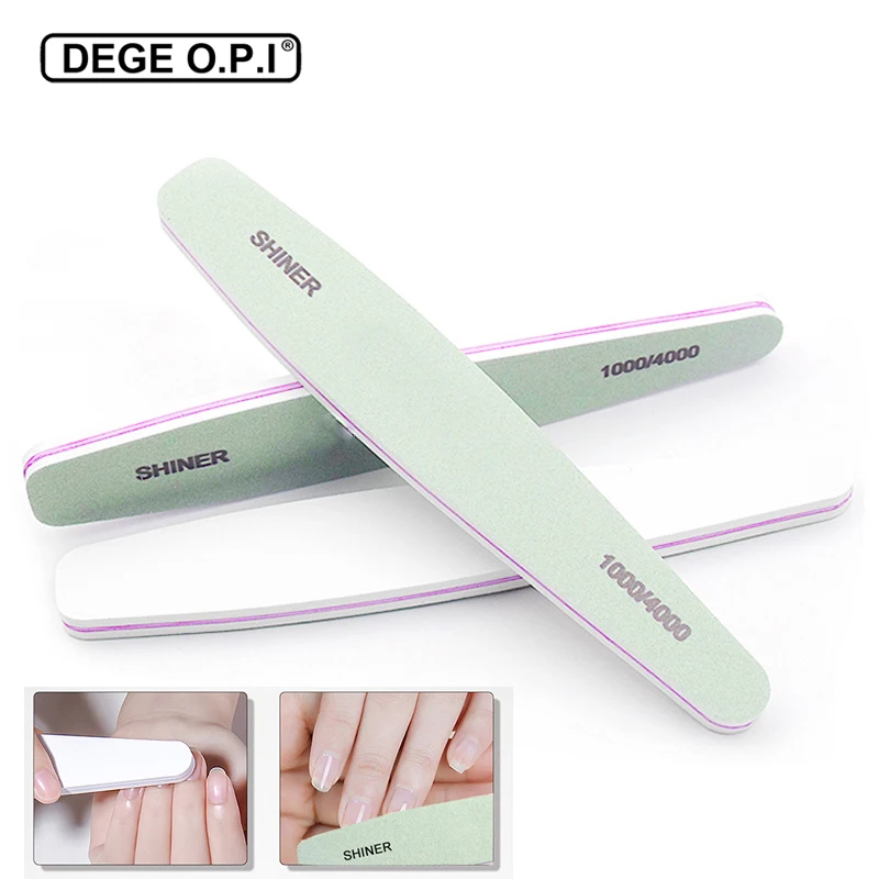 

50Pcs Nail Buffer Set 1000/4000 Grit Grinding Nails Block Spong Sanding Sandpapaer Nail Polishing Buffer Manicure Art Care Tools