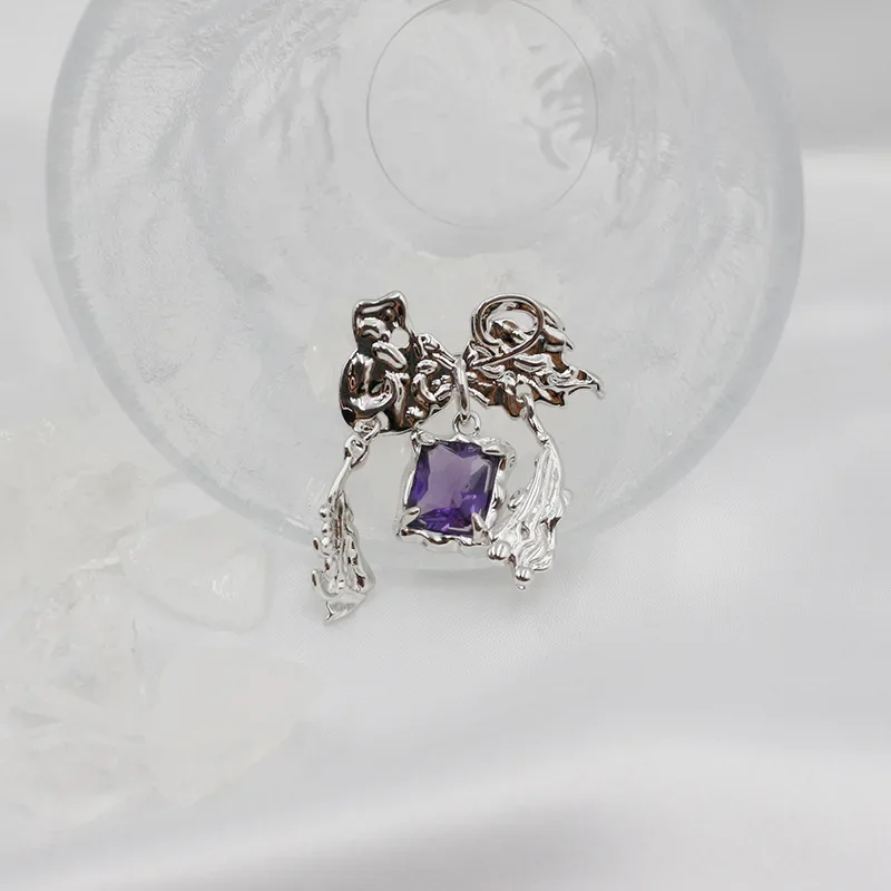 Уникальная модная нагрудная булавка с бантом стильная разумная в стиле хип-хоп