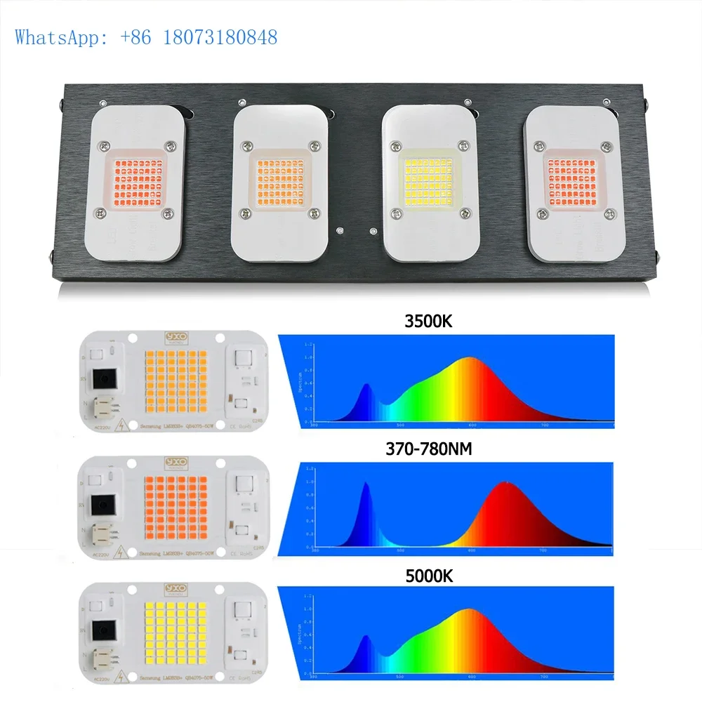 Лучшая лампа для роста комнатных растений УФ-ИК-светодиодная выращивания доска