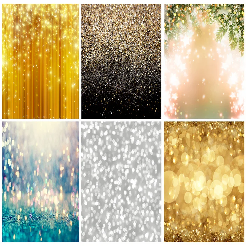 

Less Wrinkles Bokeh Photography Backdrops Glitter Light Spot Floor Photo Background Studio Photocalls Props 1911 CXZM-13