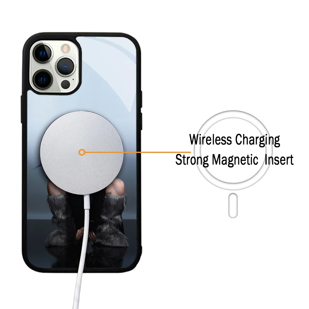 Kpop XG сетчатый чехол для телефона девочек IPhone 11 12 13 14 15 Plus Pro Max зеркальный акриловый