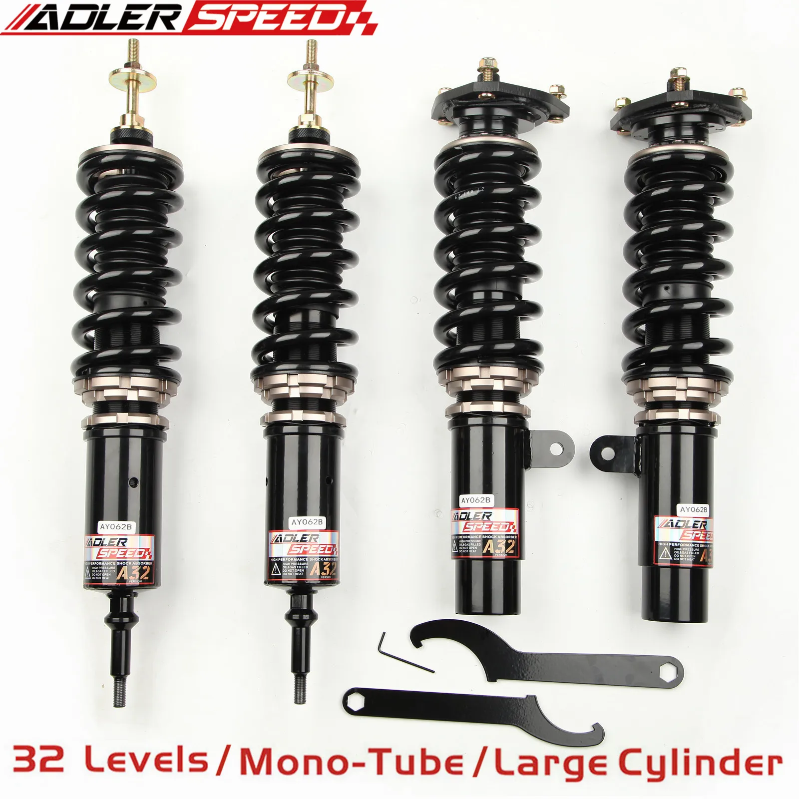 ADLERSPEED 32-позиционная установка True Coilover Coiloверсия для 06-13 BMW 3 серии 325i 328i 335i E90 E92