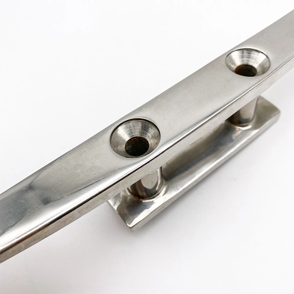 Комбинированная швартовочная планка из полированной нержавеющей стали 316