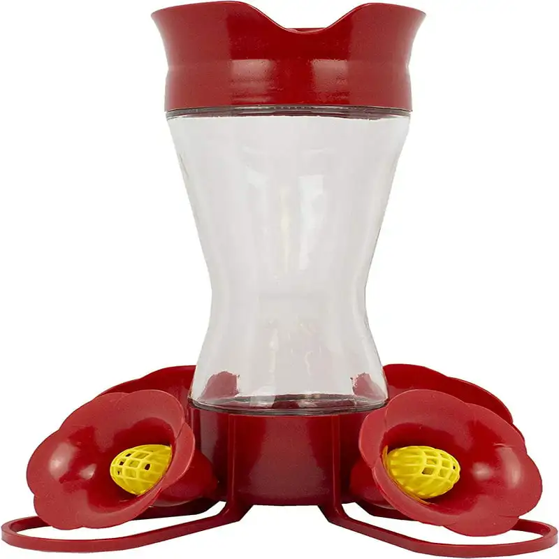 

oz Pinch Waist Glass Hummingbird Feeder