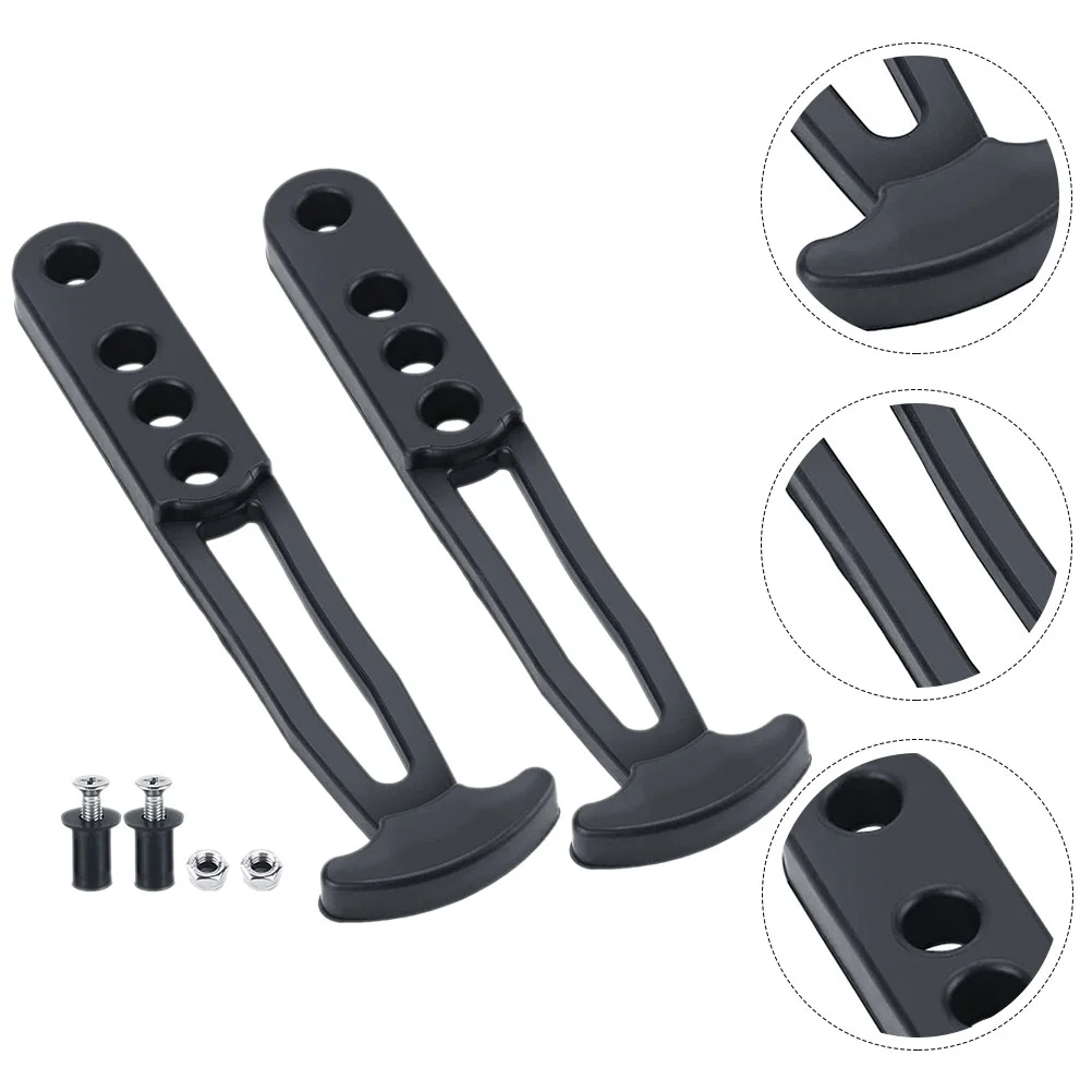 

2 Pcs Boat Ladder Strap Yacht Latch Bands Sport Accessories Marine Rubber Straps