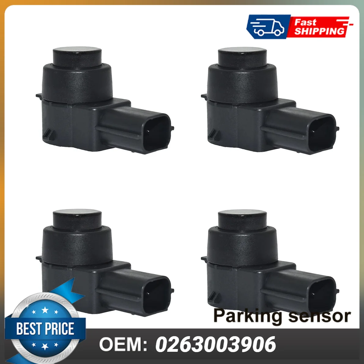 4 шт. 0263003906 PDC вспомогательный датчик парковки бампер резервный парковочный радар