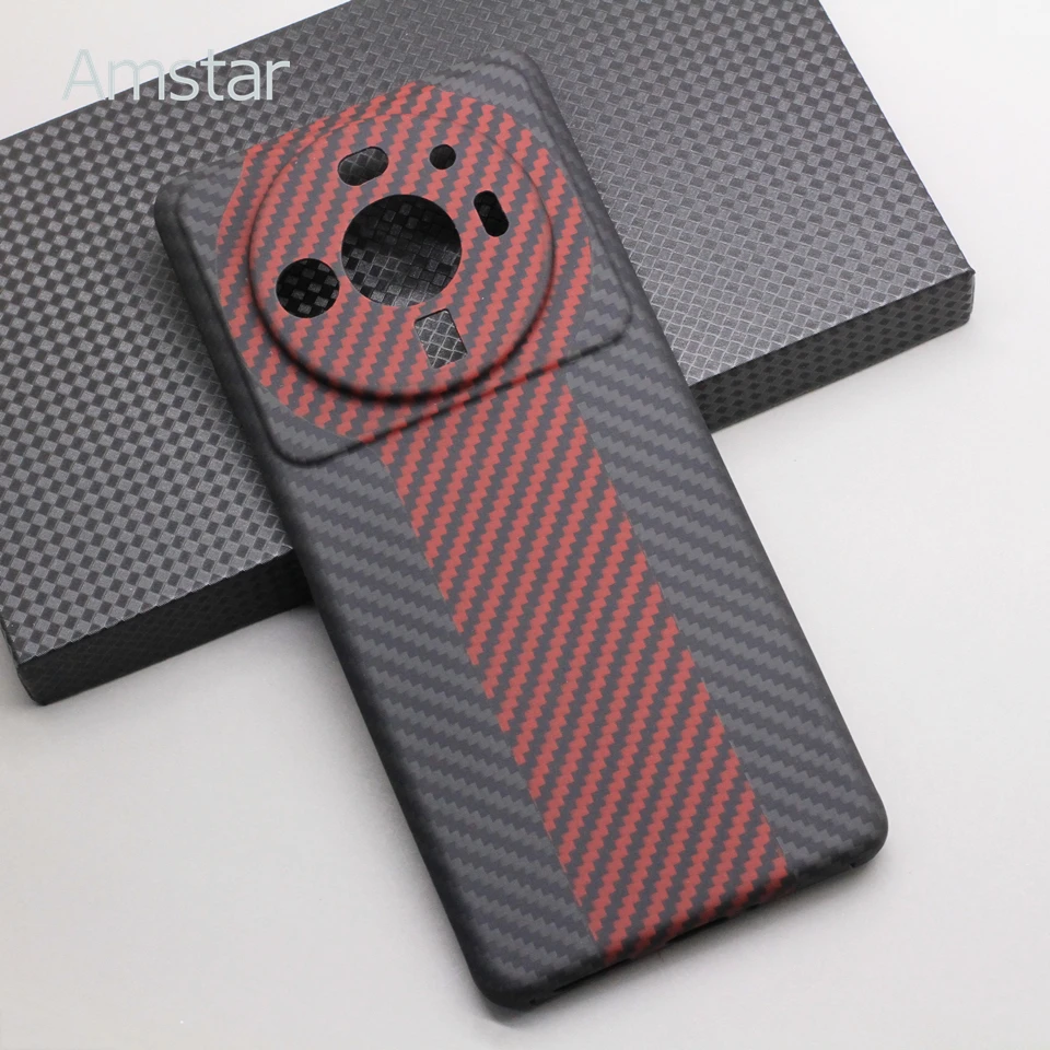 Многоцветный чехол Amstar из углеродного волокна для Xiaomi 12S ультратонкий