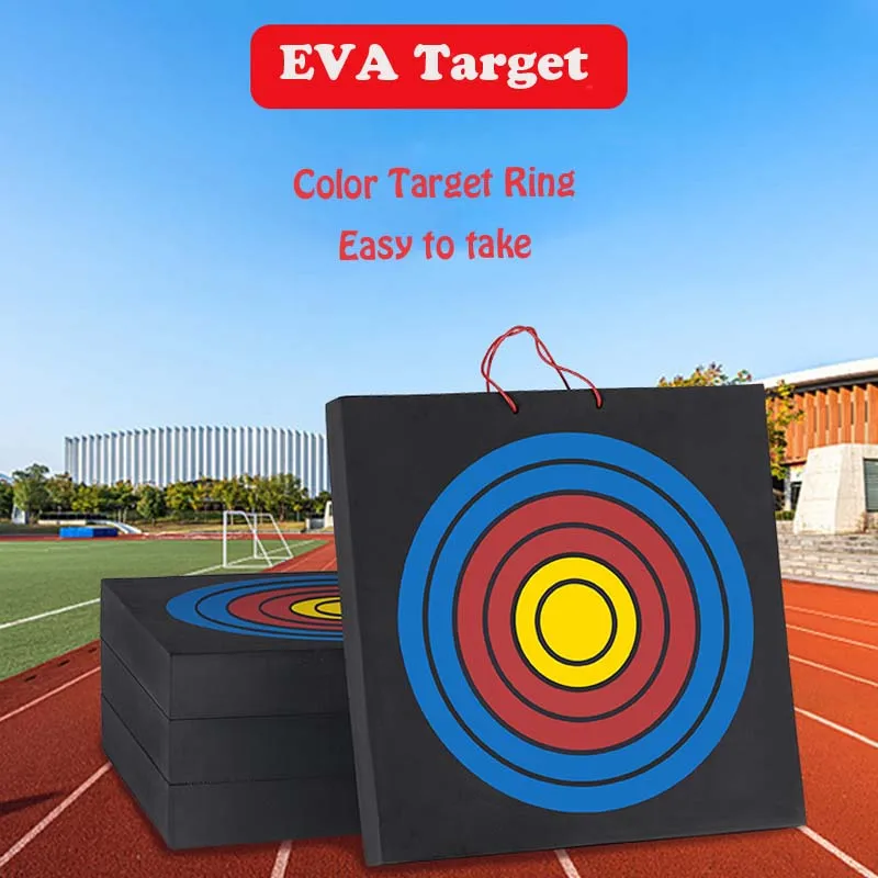 

50cm EVA Archery Arrow Target for Practice Removable Hunting Target with Printed Target Rings for Bows