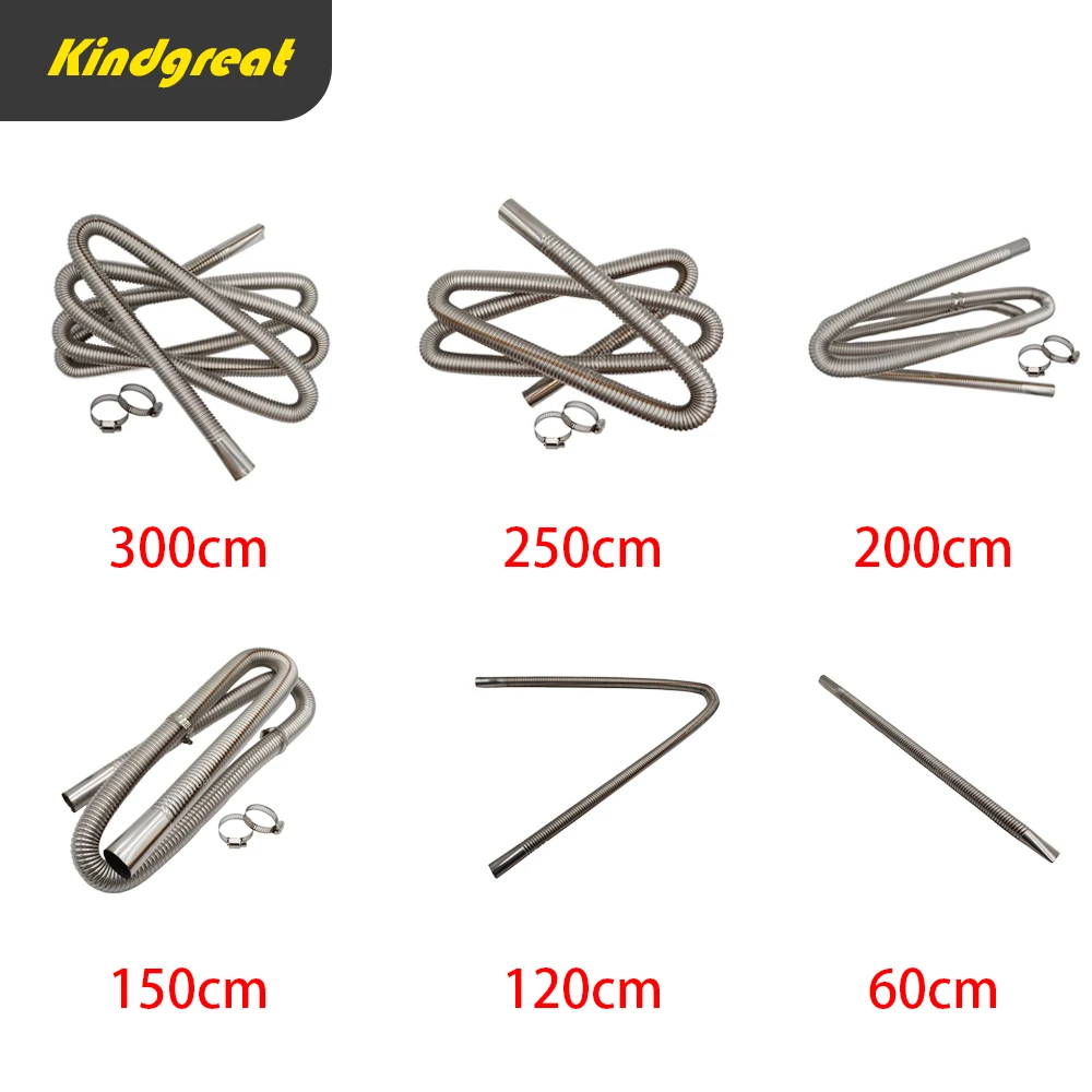 

Dual-layer Car Heater Exhaust Pipe Air Diesel Heater Exhaust Hose Tube For Webasto Eberspacher