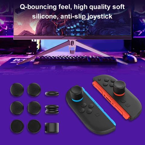 Силиконовые игровые колпачки для джойстиков APWIKOGER, 6 шт., для Switch 2