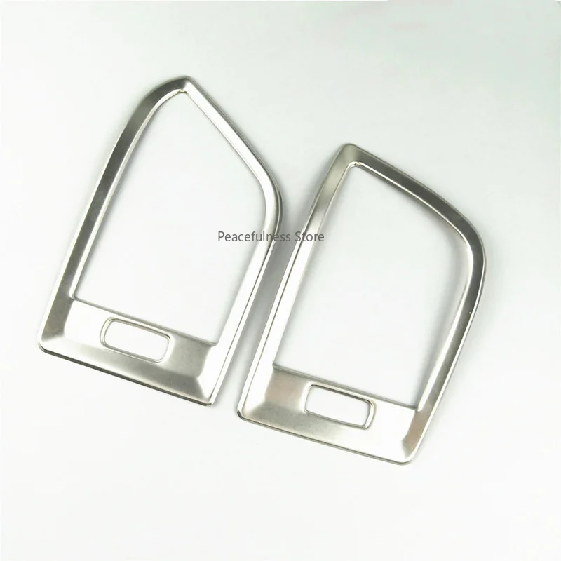 

Car Dashboard Air Conditioning Outlet Frame Cover Trim For Volvo XC60 2009-2017 Stainless Steel Interior Auto Accessories