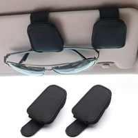 car glass holder sun visor sunglasses holder mount universal eyeglasses hanger clip ticket card clip for car