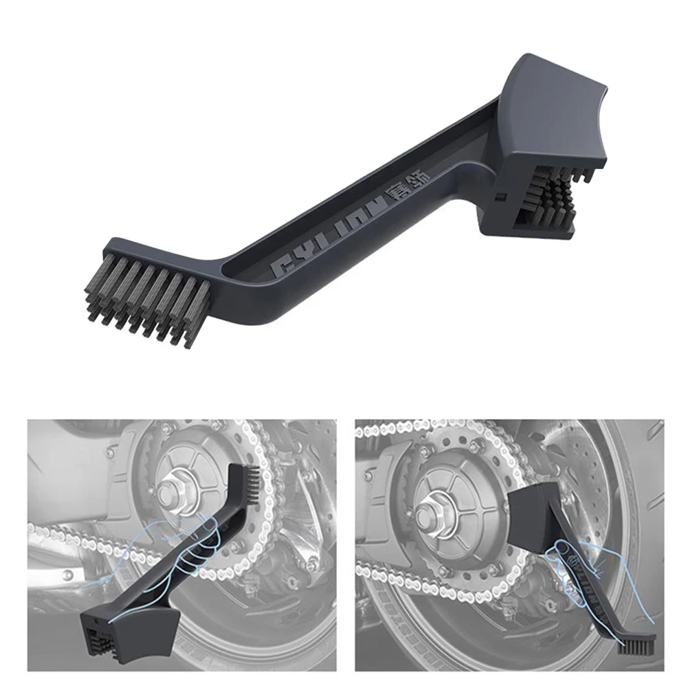 

Пластиковая щетка для чистки мотоциклетной цепи