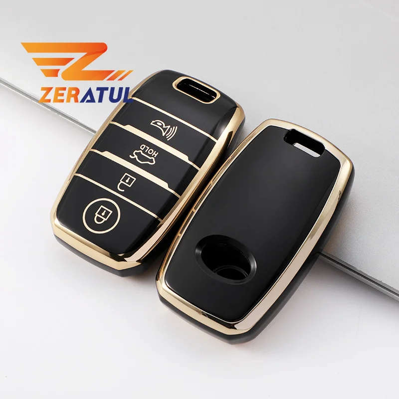 

4Buttons Soft TPU Car Key Case Cover for Kia Sportage Cerato Optima K2 K3 K4 K5 Rio Picanto K2 Soul Sorento Ski Sedona Shell Fob