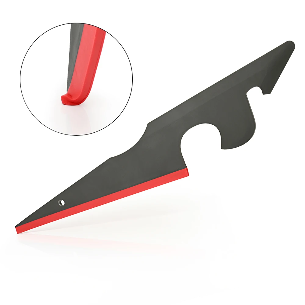 

EHDIS Window Cleaning Water Wiper TPU Rubber Scraper Windshield Washing Soap Remover Tool Automotive Vinyl Wrapping Car Squeegee