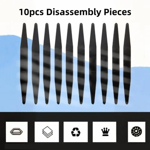Набор монтировок SiKO 10 шт., черный пластик, 1 мм
