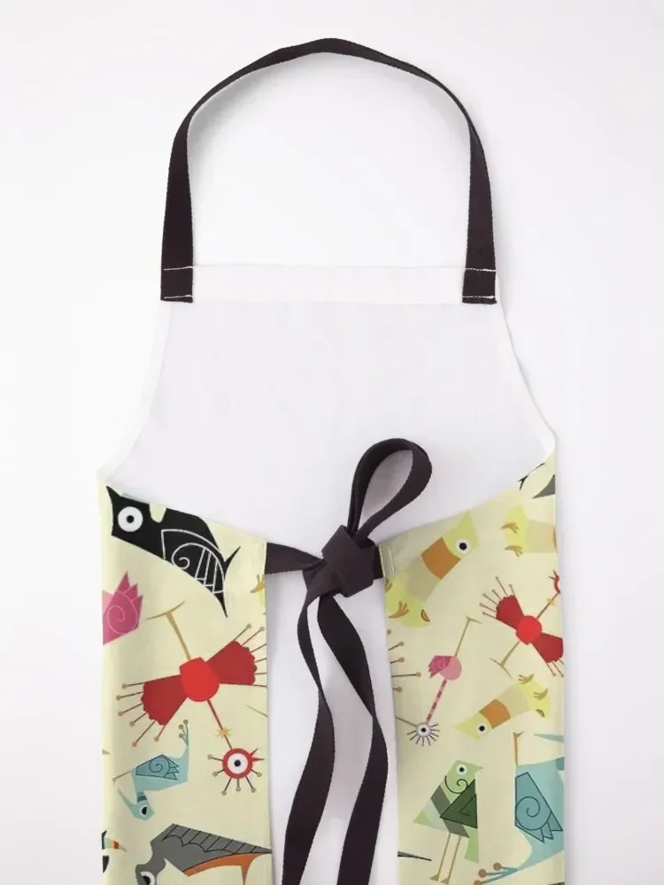 Bird Salad Apron House Things For Home And Kitchen Kawaii Accessories
