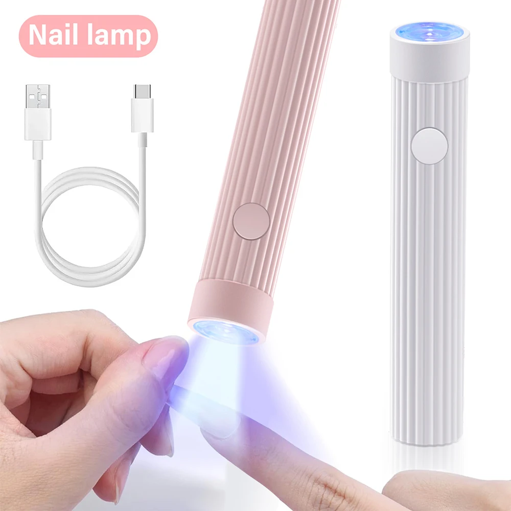 YIKOOLIN портативная перезаряжаемая УФ-сушилка для ногтей мини-лампа НЛО