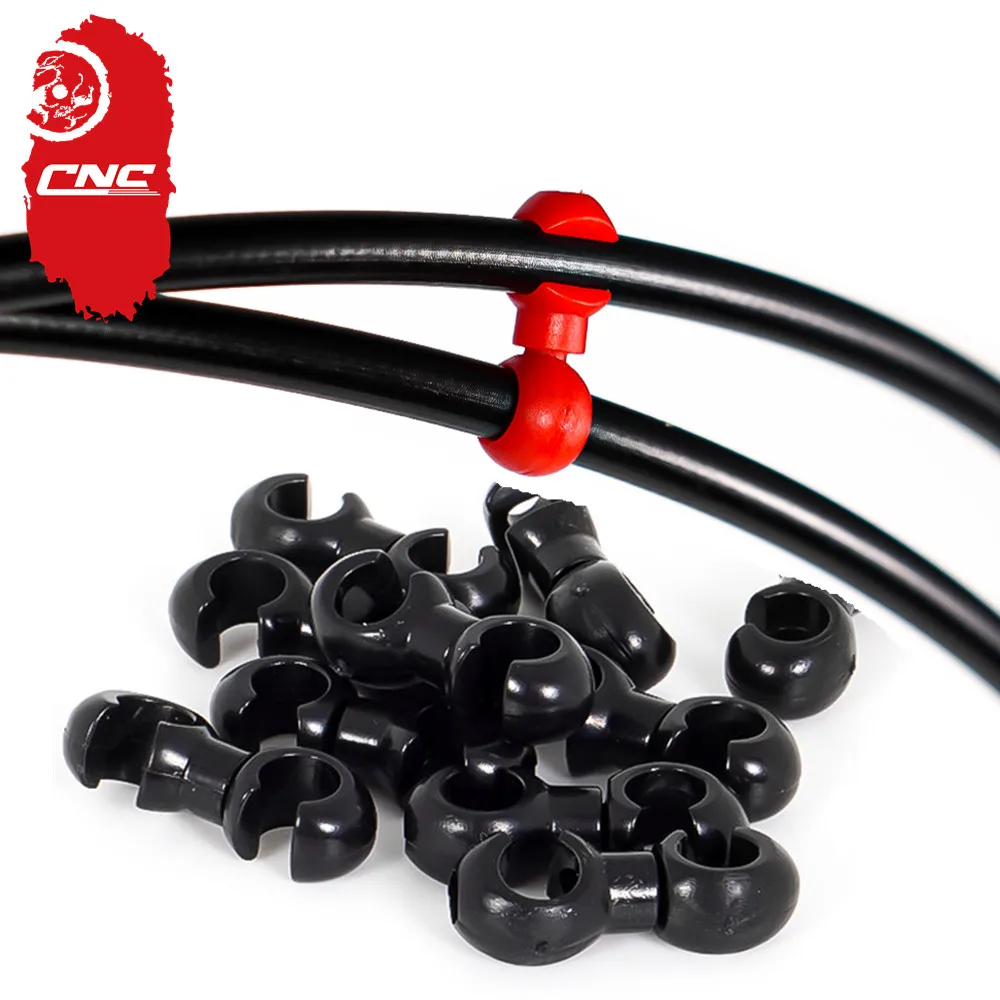 

CNC Bicycle Brake Cable S Style Clips Buckle Hose Guide Bike Cross Line Clip Bicycle Accessories