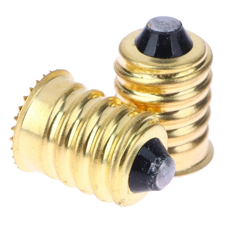 

Household 2PCS Copper E14 To E12 Chandelier Candle LED Lamp Holder Bulb Base Light Holder Socket Adapter Converter Gold