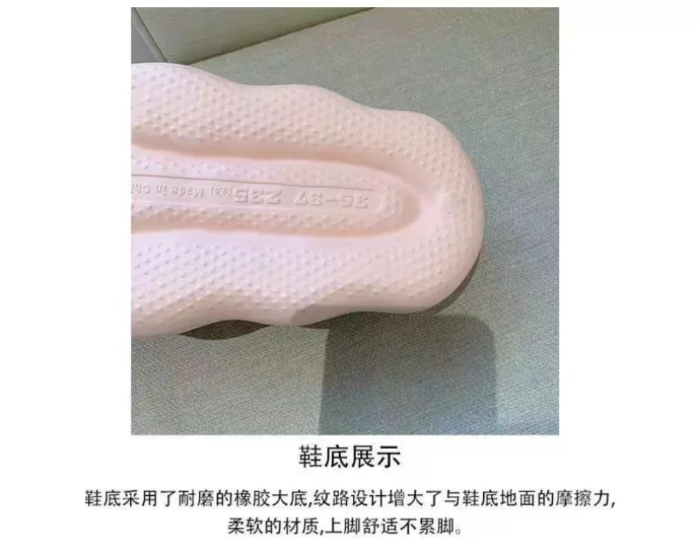 Women Platform Sandals Flat Eva Slippers Kawaii Soft Sole Light Comfortable and Elegant Flip Flops Shoes Round Toe Beach Fashion