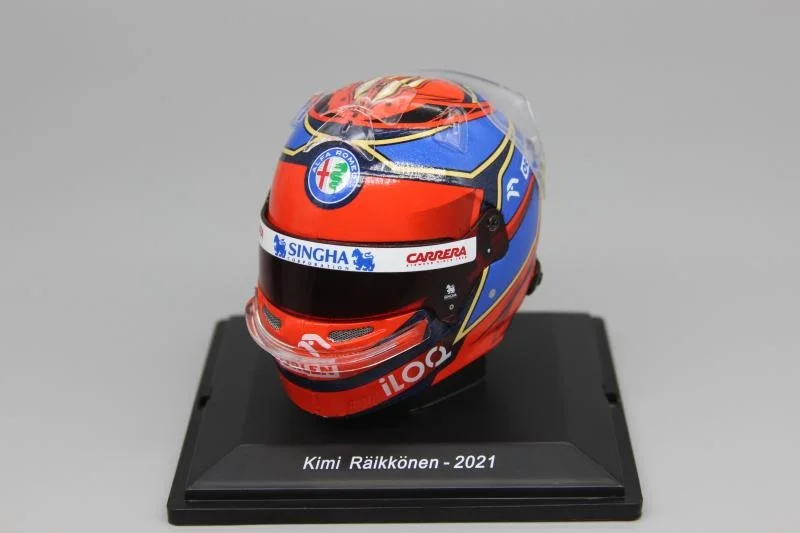 

F1 Formula 1 model Spark helmet 1:5 Alfa C41 Romeo kimi Raikkonen 2021