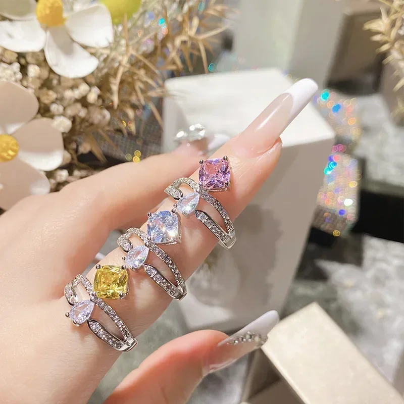 Высокое качество роскошное кольцо MDL с муассанитом в винтажном стиле высокой