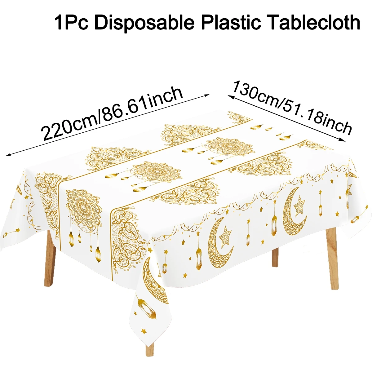 

Одноразовая пластиковая скатерть для Рамадан