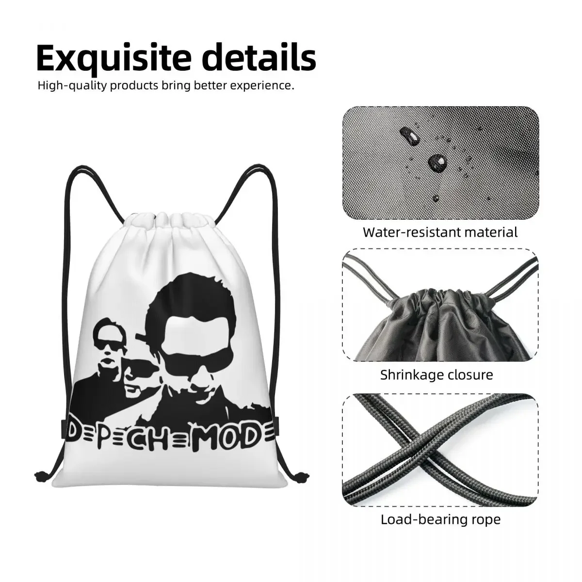 Индивидуальная электронная рок крутая модная сумка awstring для покупок рюкзаки