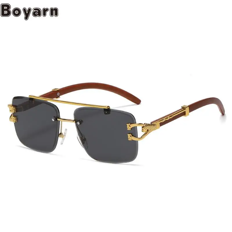 

Новинка 2022 солнцезащитные очки леопардовой расцветки с деревянной поверхностью женские мужские очки с двойным лучом очки с алмазным покрытием очки с перекрестными краями взрывы