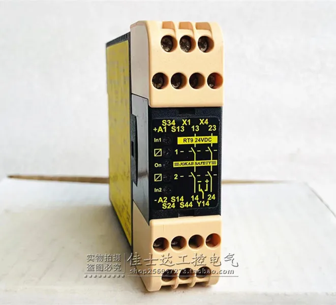 RT9 JOKAB БЕЗОПАСНОЕ Реле безопасности 24 В постоянного тока Spot