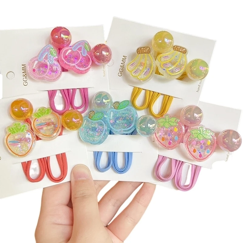 2 шт. новые головные уборы принцессы с фруктами и клубникой милые детские