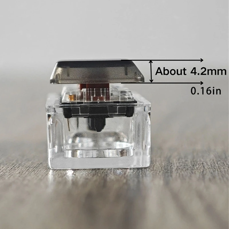 10/20/50 шт./компл. таможенные колпачки для ключей 1U полупрозрачные качественные из