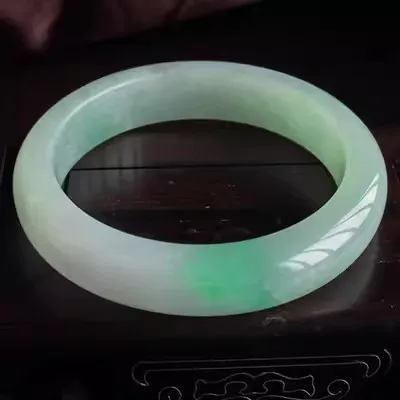 Ювелирные изделия zheru браслет из натурального бирманского нефрита 54 мм-62 мм