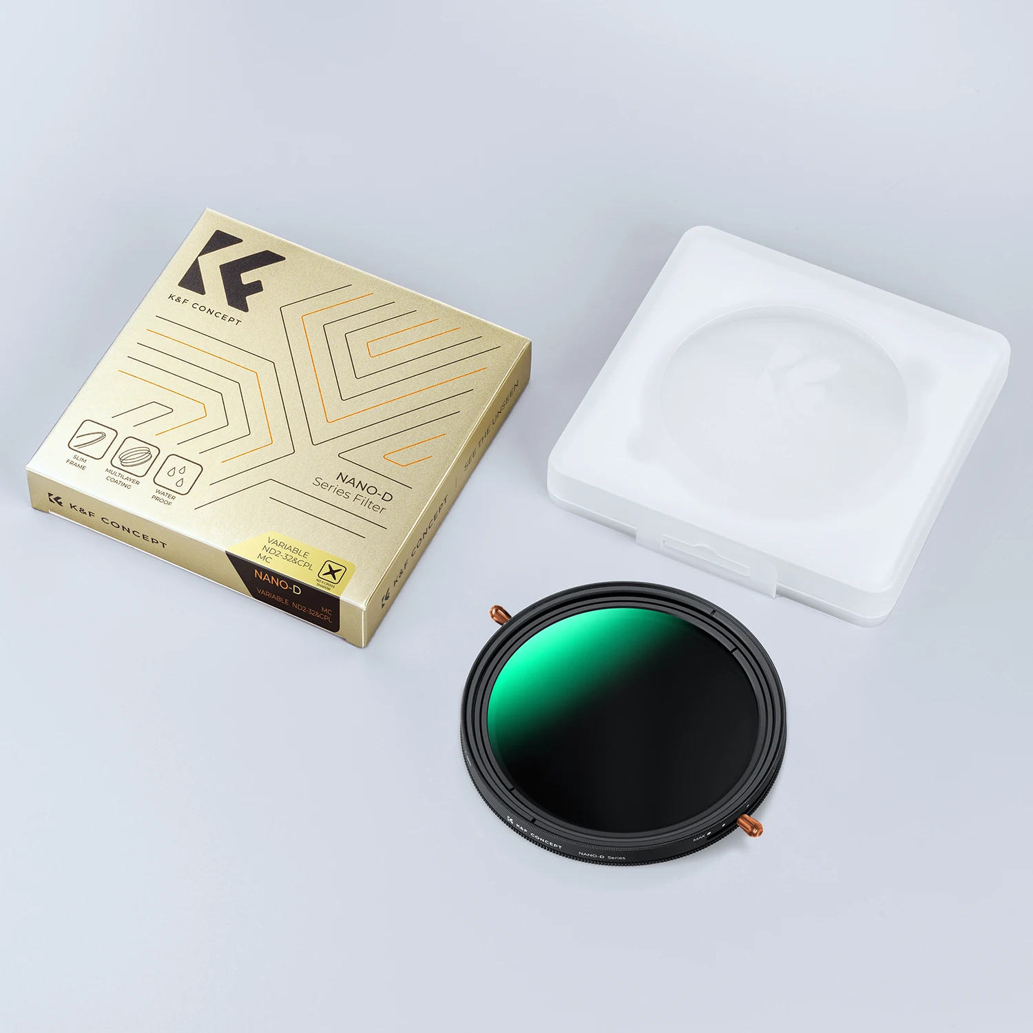 K&ampF Concept переменный фильтр ND2-ND32 CPL 2 в 1 (нано-D) водонепроницаемые и