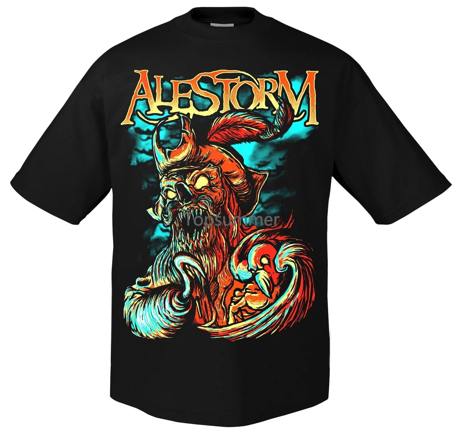 

Alestorm Get Drunk O Die T-Shirt 100% Cotton Short Sleeve O-Neck Tops Tee Shirts 2018 New Arrival Men'S Fashion