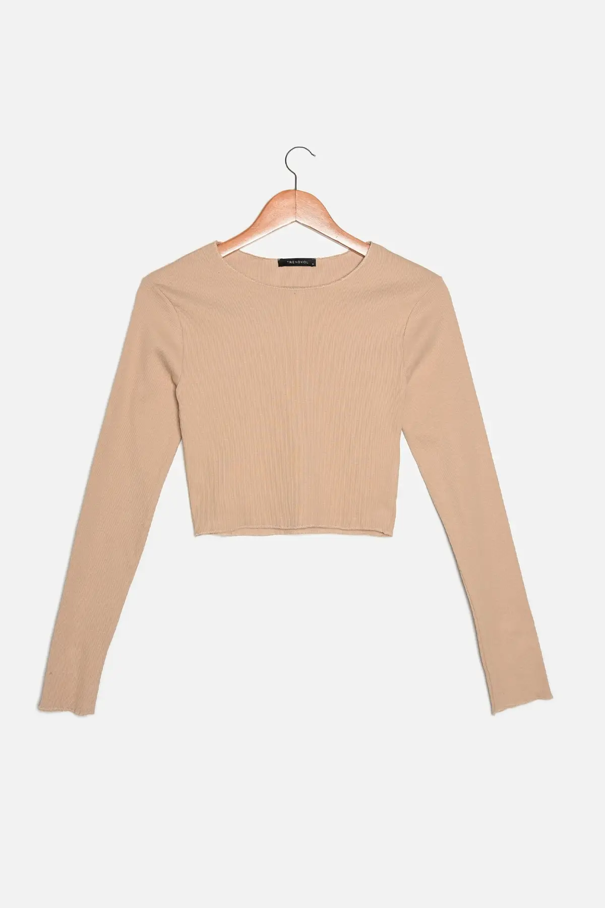

Trendyol Ribbed Knitted Blouse TWOAW22BZ0682