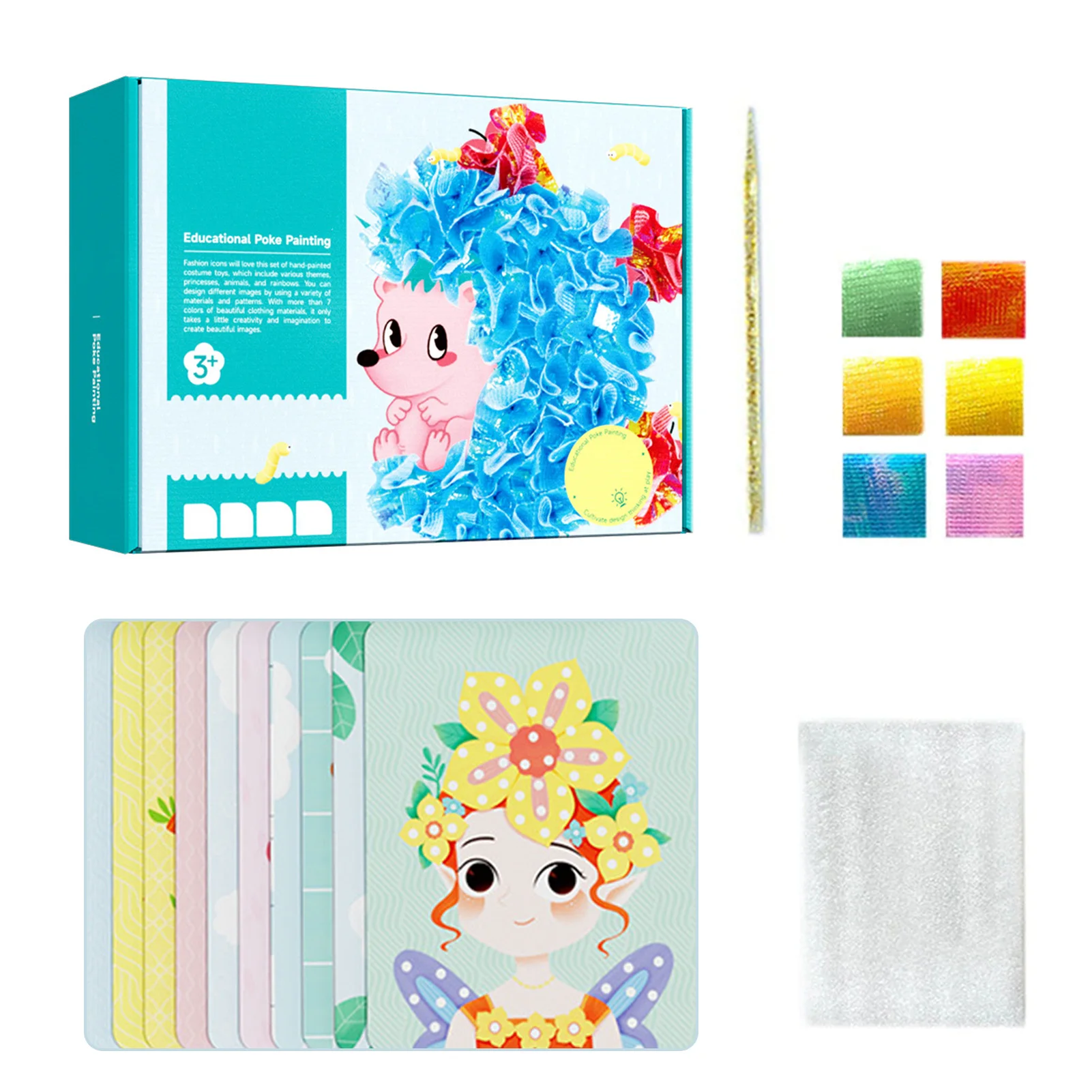 

Fun Poke Art DIY Toys Interesting Creativity Painting Kits For Boy Girl