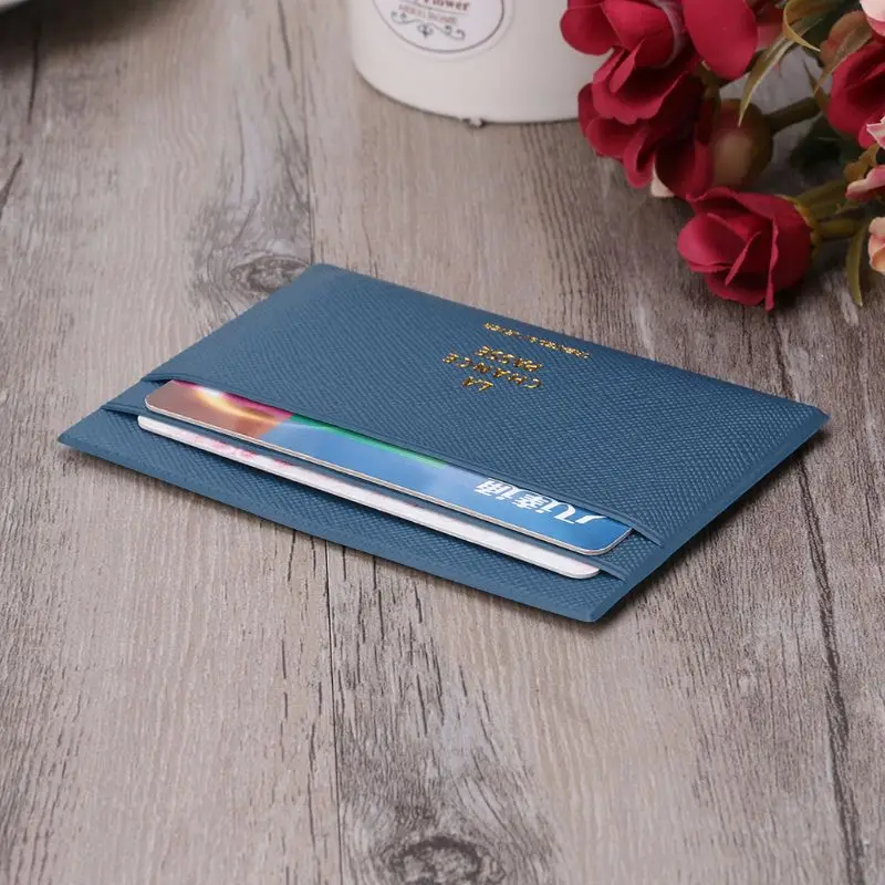 

57EC Portable Women Men Cards Holder Slim Bank Credit ID Card Case Bag Wallet