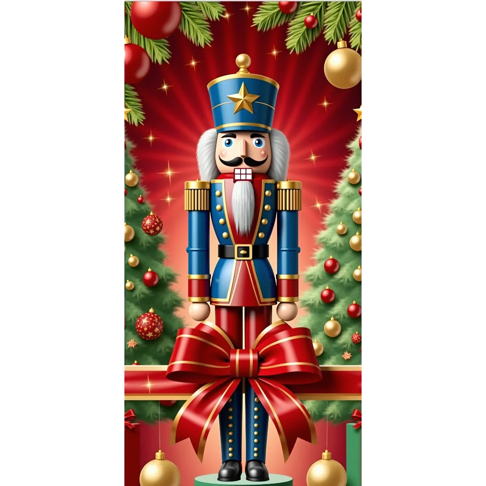 

Рождественский баннер для двери