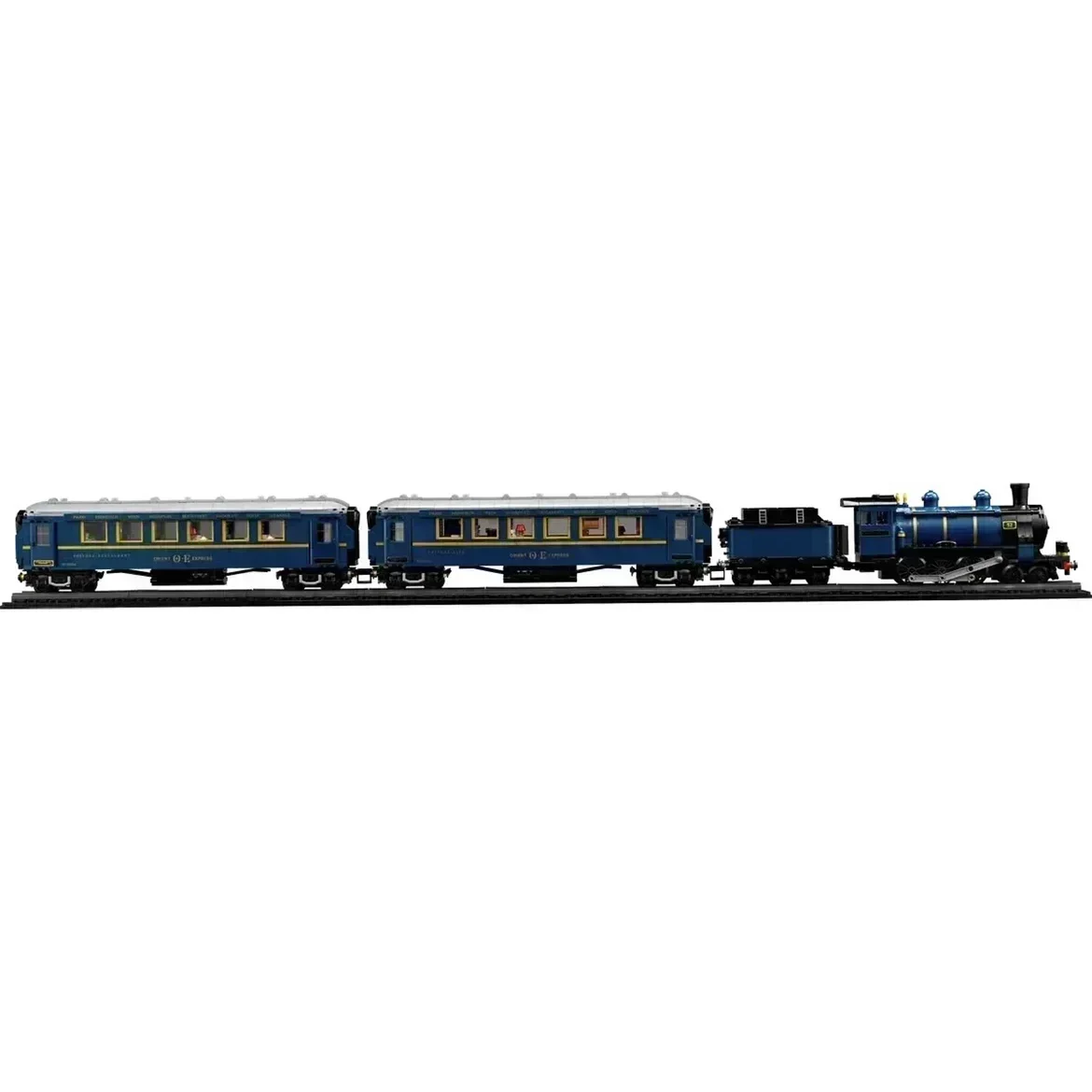 Фото Новинка 2024 года, 21344 идеи, набор строительных блоков для поезда Orient Express, роскошные кирпичи для поезда 140 года, игрушки «сделай сам», подарки для детей №5