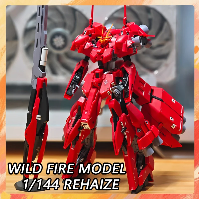 Фото Модель Wild Fire HG Rehaize Action Figure ARZ-125 AOZ, аниме-фигурки, сборная модель в масштабе 1/144, пластиковый конструктор, детская игрушка, подарок на день рождения №1