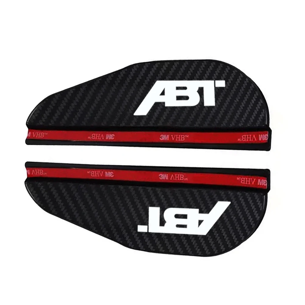 Автомобильное зеркало заднего вида с защитой от дождя 2 шт. Для ABT Audi RS7 S4 S5 S6 SQ7 RS3 RS4