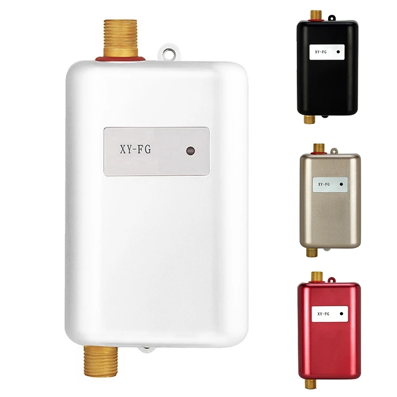 

3800W Electric Water Heater Instantaneous Hot Water Heater Kitchen Bathroom Shower Flow Water Boiler 220V EU Plug