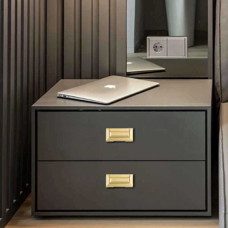 Утопленные ручки из цинкового сплава напольные для шкафа 64 мм скрытые дверные