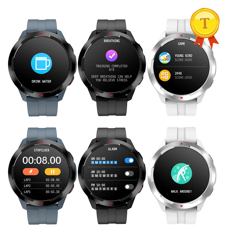 Новинка 2022 спортивные Смарт-часы для мужчин Bluetooth звонки музыка IP67 большой экран 1