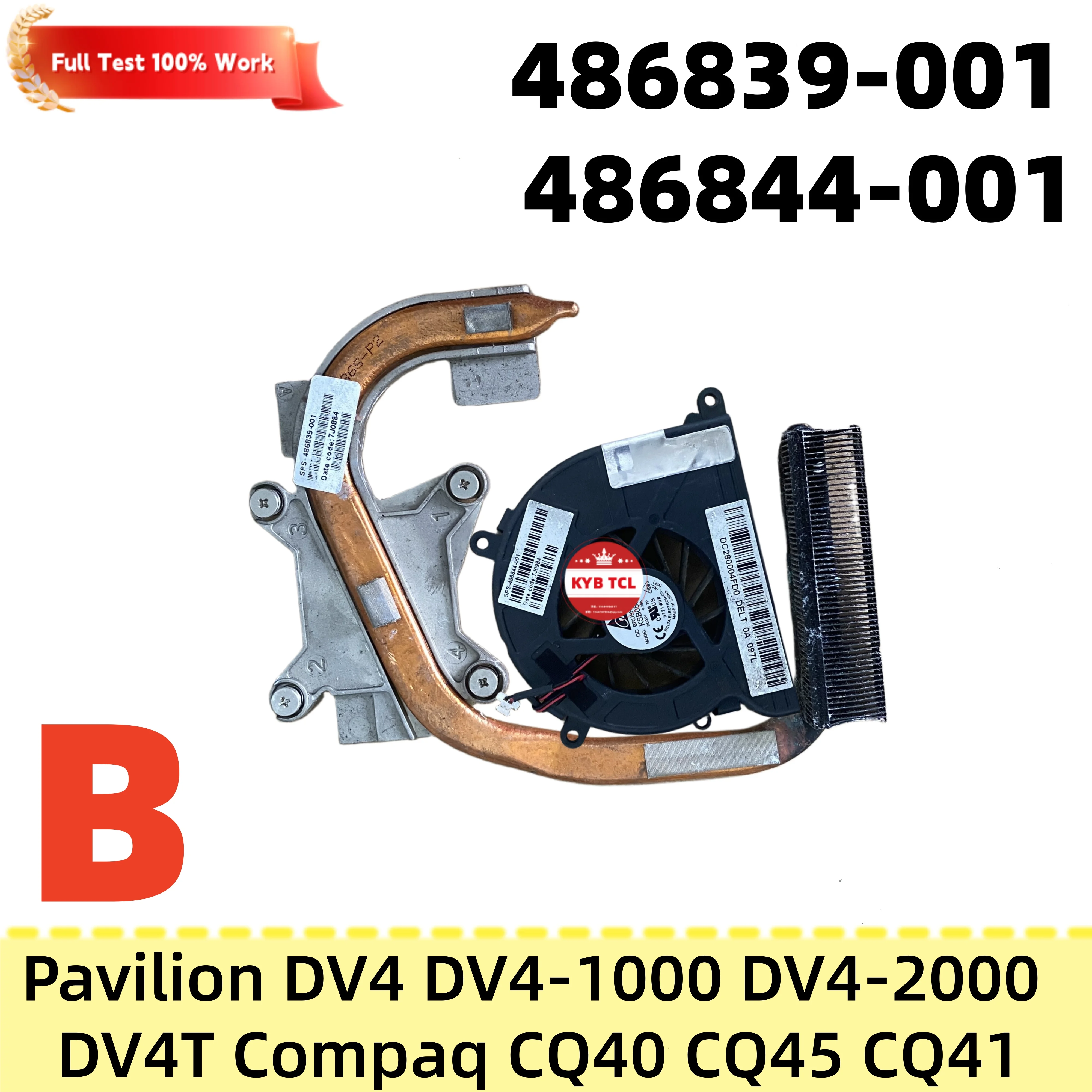 Фото LS-4101P LS-4102P 486844-001 487355-001 DA280004FS0 F0 DC02000IQ00 USB-плата или разъем питания DC IN, вентилятор с радиатором, плата кнопки питания для HP Pavilion DV4 DV4-1000 DV4-2000 DV4T Compaq CQ40 CQ45 CQ41 №3
